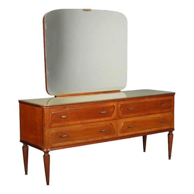 Dresser with Mirror, 1950s-1960s For Sale