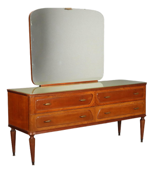 Dresser with Mirror, 1950s-1960s