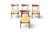 Mid 20th Century Set of Four Restored Dining Chairs in Teak Attributed to Schionning + Elgaard For Sale In San Francisco - Image 6 of 14