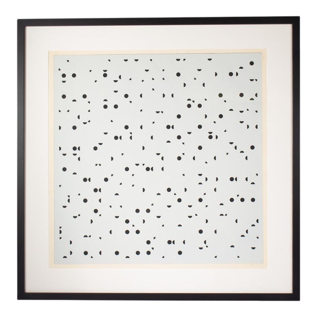 1968 “Chq-2r” Serigraph Print by Thomas Strong For Sale