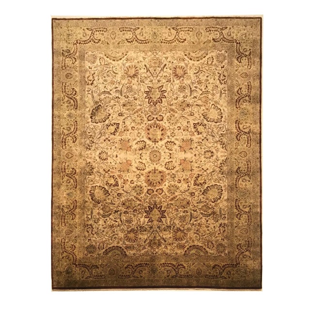 Vintage Indian Carpet, 1952 For Sale - Image 15 of 15