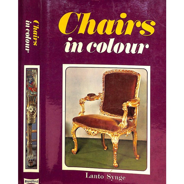 "Chairs in Colour" Book 1978 Synge, Lanto For Sale