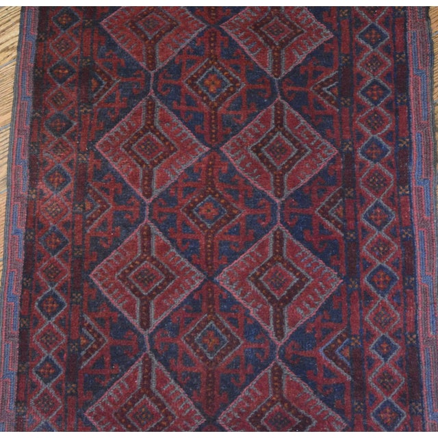 Woven Baluch Tribal Runner For Sale - Image 4 of 6