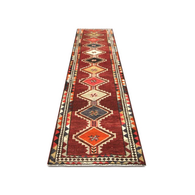 1960s 1960s Turkish Oushak Runner For Sale - Image 5 of 6