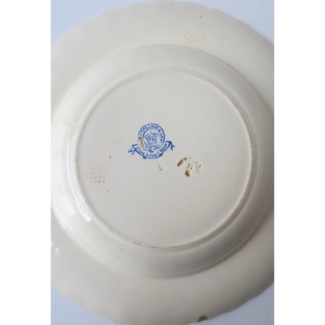 Copeland Chinoiserie Blue and White Bowls Plates, Late 19th Century - Set of 3 For Sale - Image 15 of 15