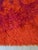 Textile Mid-Century Modern Axminster Orange Flokati Rug in Wool, United Kingdom, 1970s For Sale - Image 7 of 8