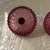 Mid-Century Cranberry Ring Holder. Hobnail For Sale - Image 6 of 9