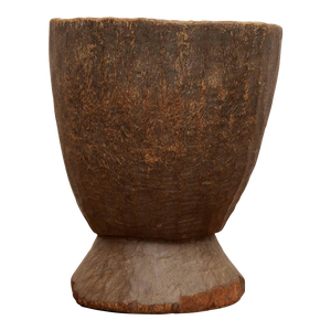 Small 19th Century European Wood Mortar