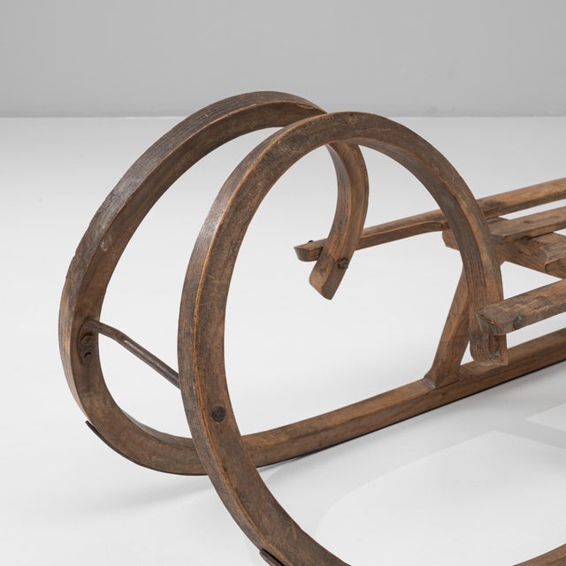 1900s Czech Bentwood Sled For Sale - Image 13 of 18