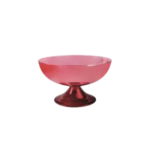 Large Cuppone Blown Glass Cup in Red by Aldo Cibic for Paola C.