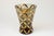 Mid-Century Smoked Glass Vase with Gold Decoration, 1950s For Sale - Image 6 of 13