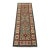 Kazak Runner 2’3” X 6′ Green Wool Tribal Hand-Knotted Oriental Rug For Sale