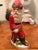 Beautiful Vaillancourt Father Christmas — fantastic details for him — his mittens have Christmas trees, he’s wearing tall...