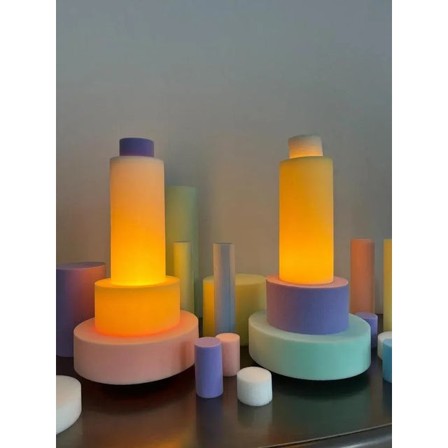 Not Yet Made - Made To Order Priscilla Schuimlampen Floor Lamp by Sven Jansse For Sale - Image 5 of 12