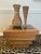 Vintage 19.5” Woven Braided Natural Rattan & Seagrass Vase For Sale - Image 14 of 14