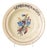 Talking Plate in Earthenware from Coimbra or Alcobaça For Sale