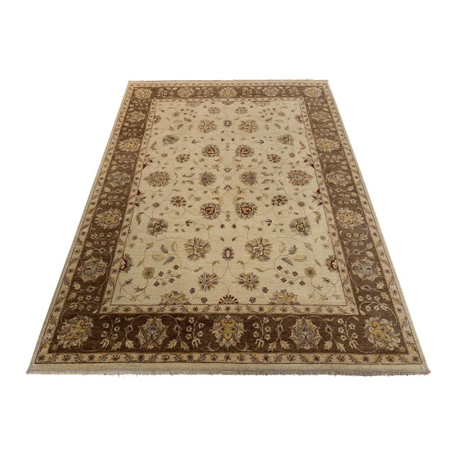 Persian Kashan Style Oriental Area Rug 9x12 For Sale