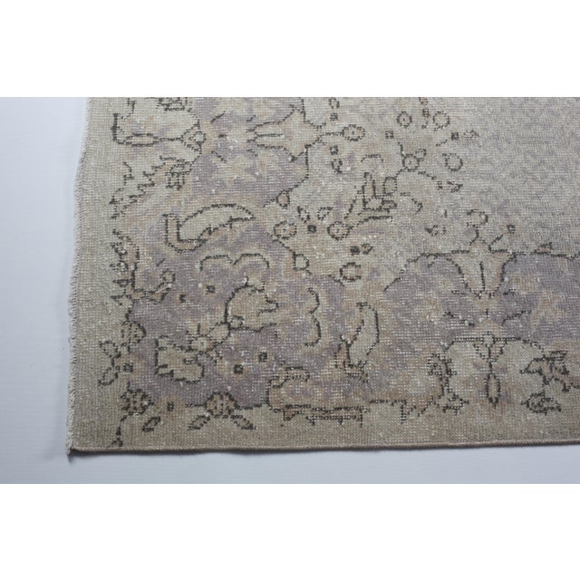 1970s Vintage Turkish Nomadic Kilim Rug - 7′1″ × 10′9″ For Sale - Image 14 of 15