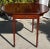 Antique English Mahogany Drop Leaf Side Table? The dimensions when fully open are 39” wide, 31” deep, and 29” tall.