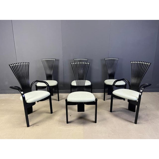 Totem Chairs by Torstein Nilsen for Westnofa, 1980s, Set of 6 For Sale - Image 3 of 15