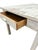 Vintage Distressed Desk in White, 1950s For Sale - Image 6 of 12