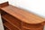 Vintage Walnut Bookcase with Curve, 1930s For Sale - Image 11 of 13