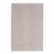 Dash & Albert by Annie Selke Herringbone Dove Grey Woven Cotton Rug, 4' x 6' For Sale