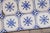 Antique 1920s Portuguese Ceramic Tiles With Stylized Art Deco Rosette Motif Set of 14 For Sale - Image 14 of 18