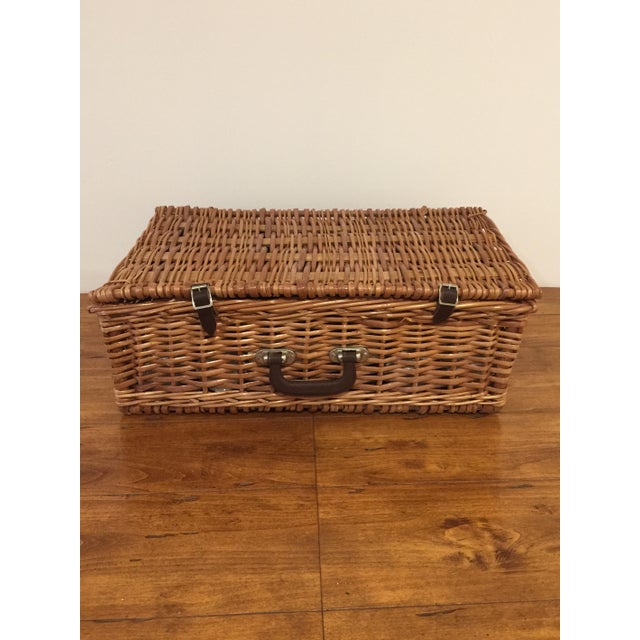 Vintage Optima Picnic Basket for 4 Chairish