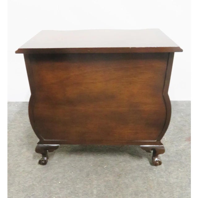 Chippendale Mid 20th Century Chippendale Small Mahogany Commode For Sale - Image 3 of 6