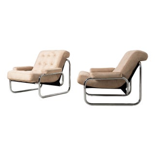 Borkum Lounge Chairs by Johan Bertil Häggström for Ikea, 1970s, Set of 2 For Sale