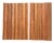 Vintage Bifold Folding Screen Doors on Track Room Divider in Mid Century Modern Design For Sale