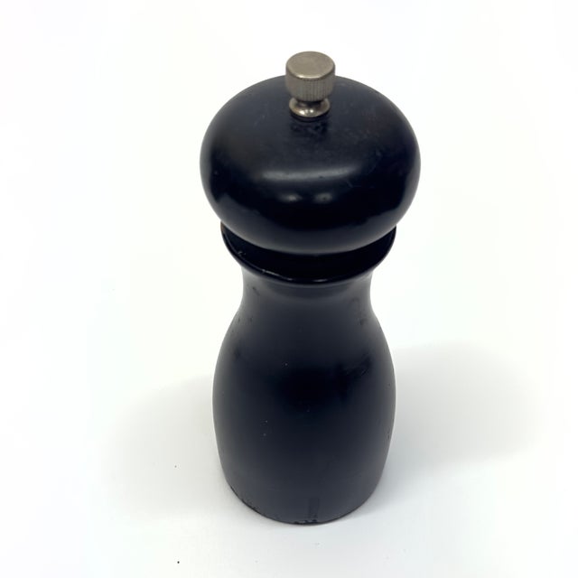 Wood Vintage Wooden Pepper Mill Curation - Group of 6 For Sale - Image 7 of 11