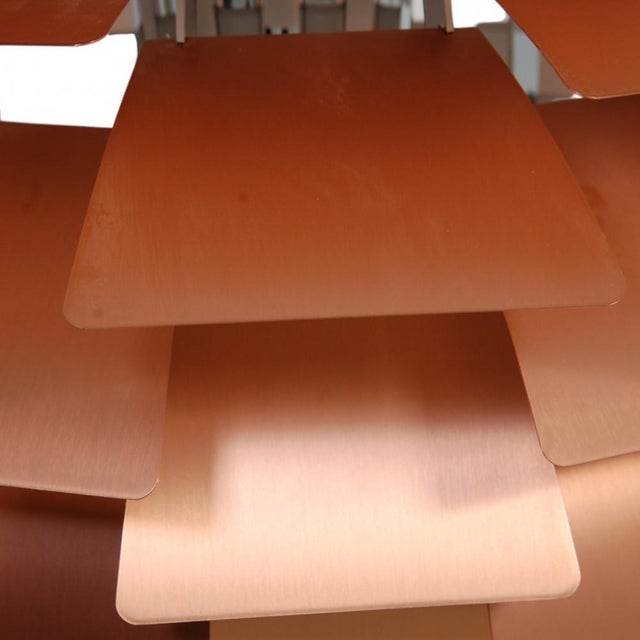 Copper Artichoke Lamp by Poul Henningsen For Sale - Image 5 of 18