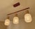 Danish Pendant Light in Glass and Teak, 1960s For Sale - Image 6 of 18