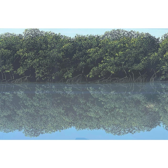 Original Tomas Sanchez "Orilla" Lithograph, Signed, Dated Artist Proof For Sale In Miami - Image 6 of 8