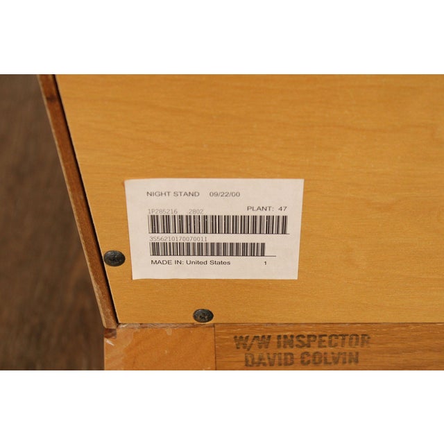 Ethan Allen Horizon Collection Pair Of Two Drawer Nightstands For Sale - Image 18 of 18