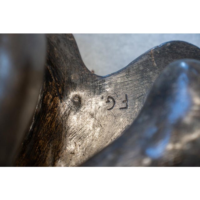 Figurative Sculpture in Plaster, 1970s For Sale - Image 9 of 18