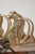 Art Deco Pair of Vintage Art Deco Brass Cat Bookends For Sale - Image 3 of 6