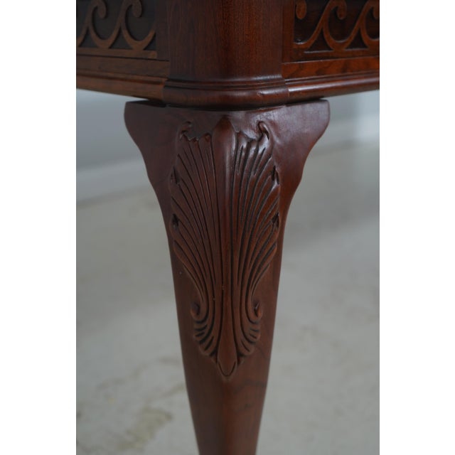 Pennsylvania House Ball & Claw Cherry Dining Room Table For Sale - Image 16 of 18