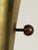 1960s Sculptural Fluted Brass Floor Lamp by Laurel Lamp Company, Surface Patina For Sale - Image 9 of 9