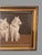 Portraiture Antique Gold Framed Still Life Portrait of 2 Dogs Signed Oil Painting on Canvas For Sale - Image 3 of 6