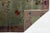 Art Deco Antique 1920s Art Deco Chinese Nichols Rug in Sage Green & Plum Floral Design For Sale - Image 3 of 12