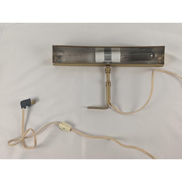 Vintage House of Troy Traditional Picture Light in Aged Brass — 4 Available For Sale - Image 9 of 13