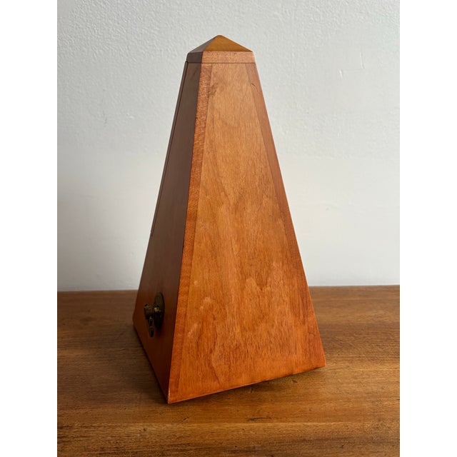 Wood Vintage Seth Thomas Metronome De Maelzel For Sale - Image 7 of 10