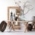 Matthew Izzo Home Taverna Reclaimed Elm Wood Minimalist Rectangular Dining Table For Sale - Image 4 of 5