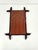 Art Nouveau Wooden Faux Bamboo Mirror, France, 1920 For Sale - Image 4 of 12