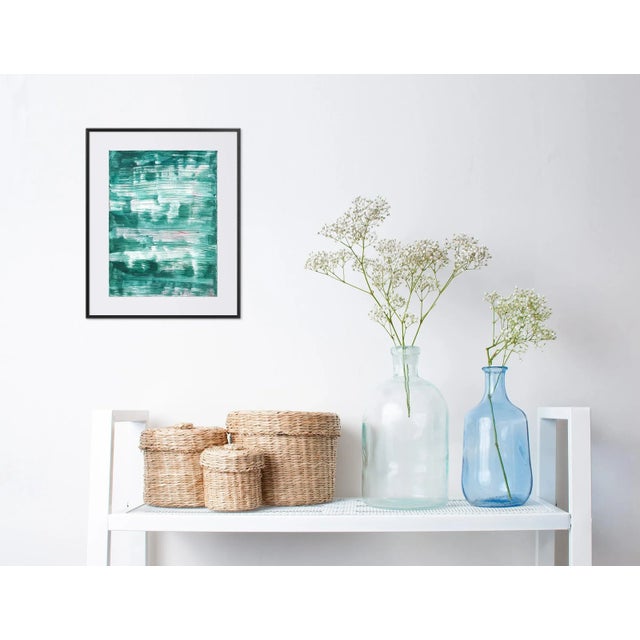 Casein on paper Edition: Unique, Unframed. Anne Russinof often does paintings on paper to loosen up for the larger canvas...