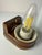 Brown Model 6080 Wall Lamp by Sigvard Bernadotte for Ifö For Sale - Image 10 of 11