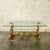 1990s French Louis XVI Style Coffee Table – Glass Top For Sale - Image 10 of 11